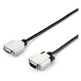 Oferte la Cablu prelungitor Equip VGA HD15 male/female, ecranat dublu, 3m
