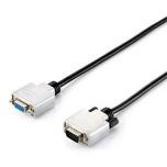Oferte la Cablu prelungitor Equip VGA HD15 male/female, ecranat dublu, 1,8m