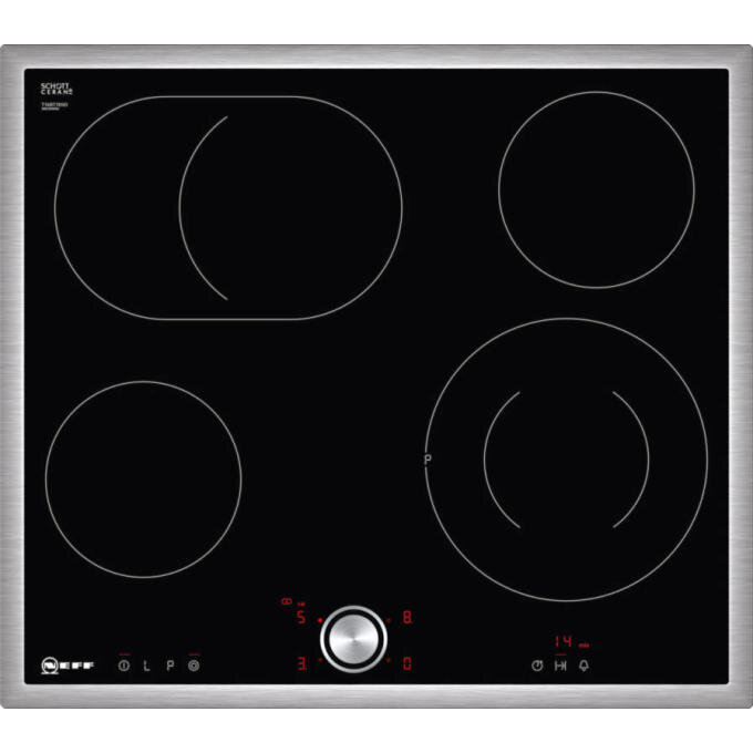 Oferte la Plita incorporabila electrica Neff T16BT76N0, 60 cm, Negru