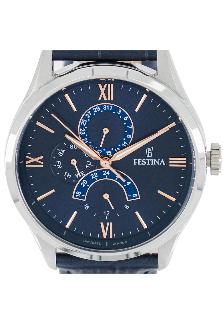 Oferte la Ceas quartz cu o curea de piele