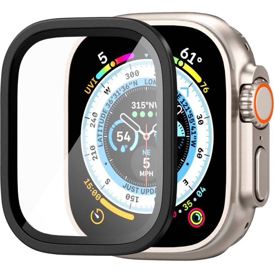 Oferte la Folie Protectie compatibila cu Apple Watch Ultra 49mm Black