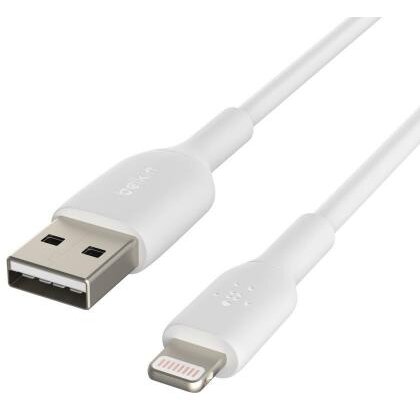 Oferte la Cablu Date/Incarcare Lightning USB-A 0.15m Alb