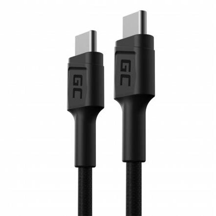 Oferte la Cablu Date USB-C - USB-C GC 30cm Power Delivery (60W) and Ultra Charge QC 3.0 Negr