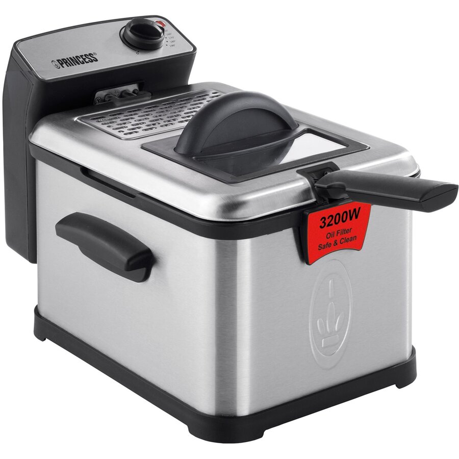 Oferte la Friteuza 3L 3200W Superior Negru-Argintiu