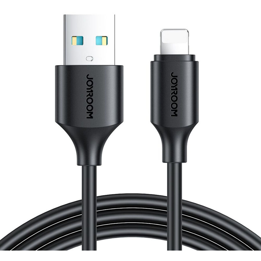 Oferte la Cablu de date S-A9 , USB-A la Lightning, 2.4A, 1m, Negru
