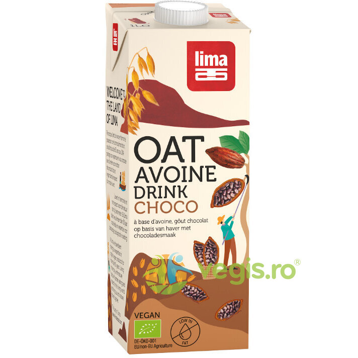 Oferte la Bautura Vegetala de Ovaz cu Ciocolata Ecologic/Bio 1L