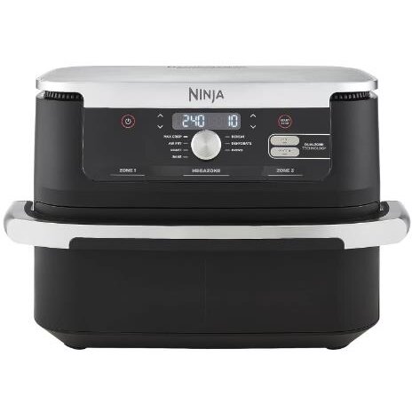 Oferte la Friteuza cu Aer Cald Foodi FlexDrawer AF500EU 2 Zone de Gatit 7 Programe 10.4L 2470W Negru