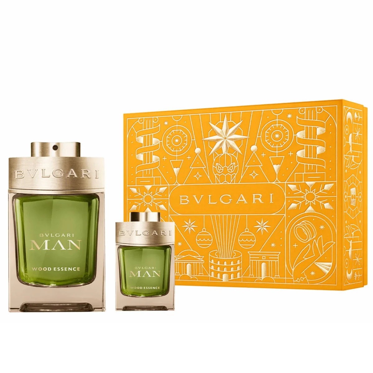 Oferte la Set Cadou Bvlgari Man Wood Essence (Concentratie: Apa de Parfum, Gramaj: 100ml+15ml)