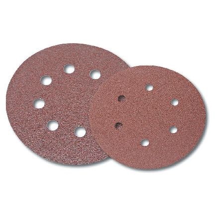 Oferte la DISC ABRAZIV HARTIE CU ORIFICII 125MM - GR.120, 5/SET