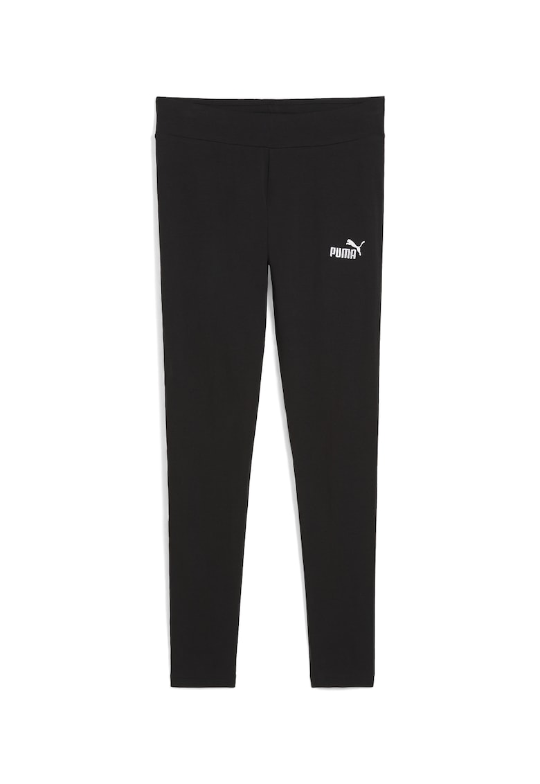 Oferte la Colanti din amestec de bumbac cu logo - Negru