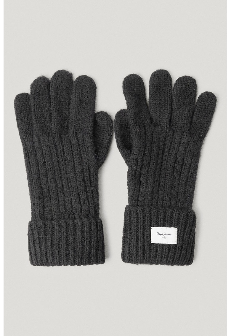 Oferte la Manusi tricotate - Negru