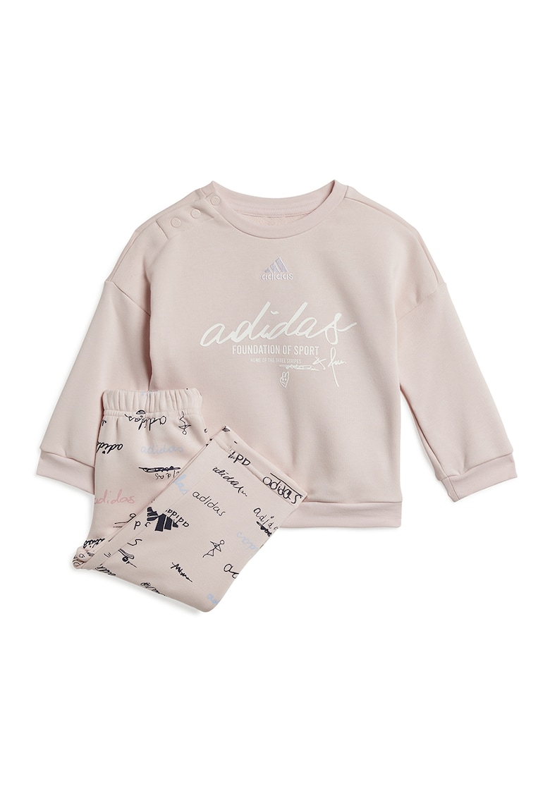 Trening cu logo - Roz pal