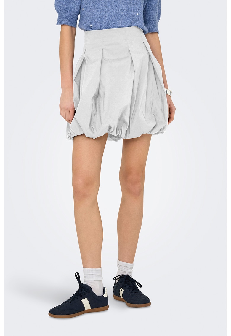 Oferte la Fusta uni bufanta - Gri deschis