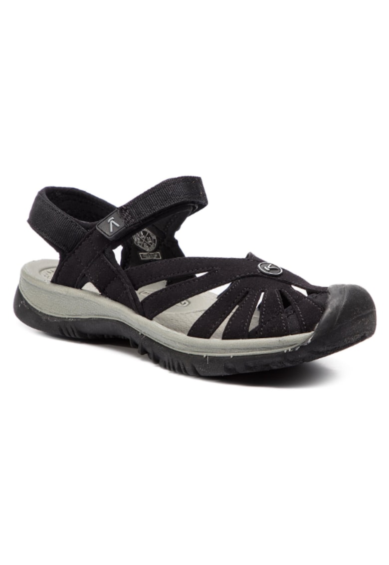 Sandale dama - 201290965 - Negru - Piele naturala/Piele nabuc -