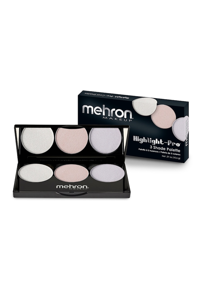 Oferte la Paleta iluminatoare pentru fata si corp  Highlight-Pro 3 Shade Palette Cool - 10.5g