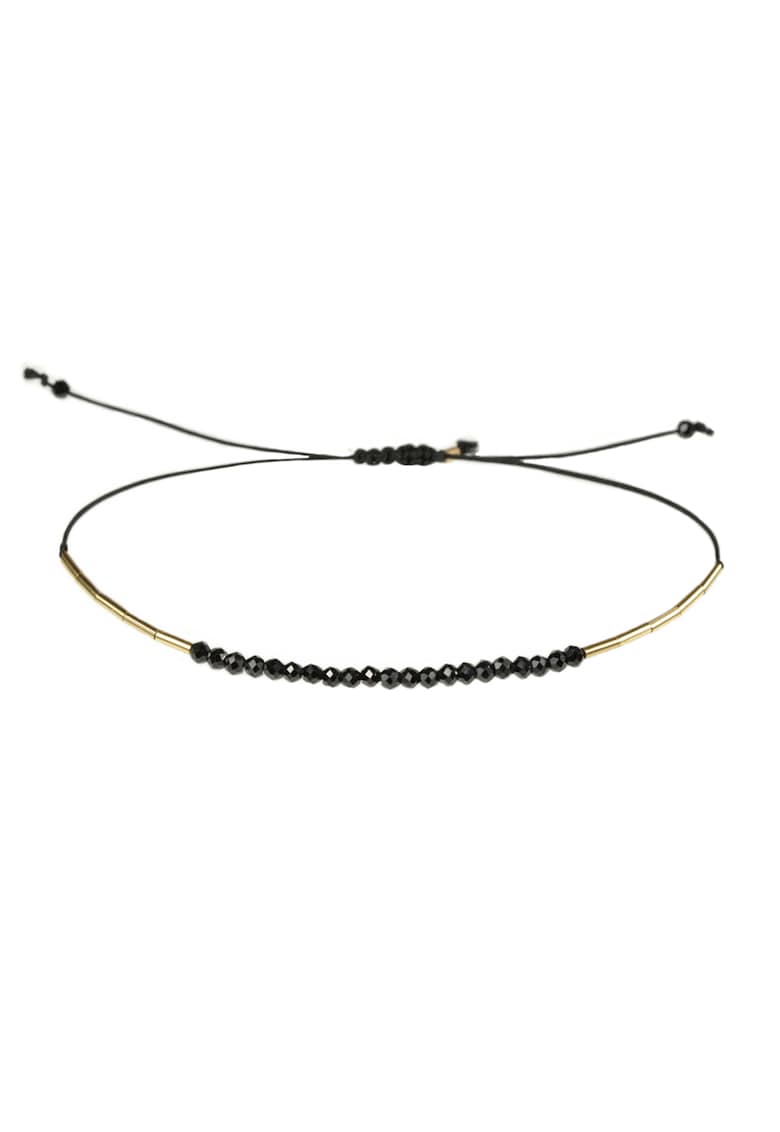 Oferte la Bratara ajustabila din aur filat de 14K/20 - Auriu/Negru