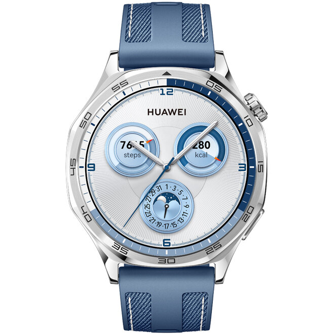 Oferte la Smartwatch GT5 46mm Woven Strap Blue