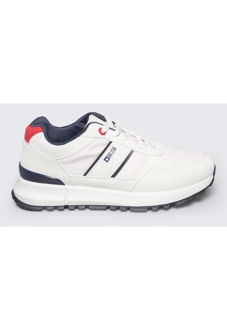 Tenisi cu insertii din piele ecologica 101