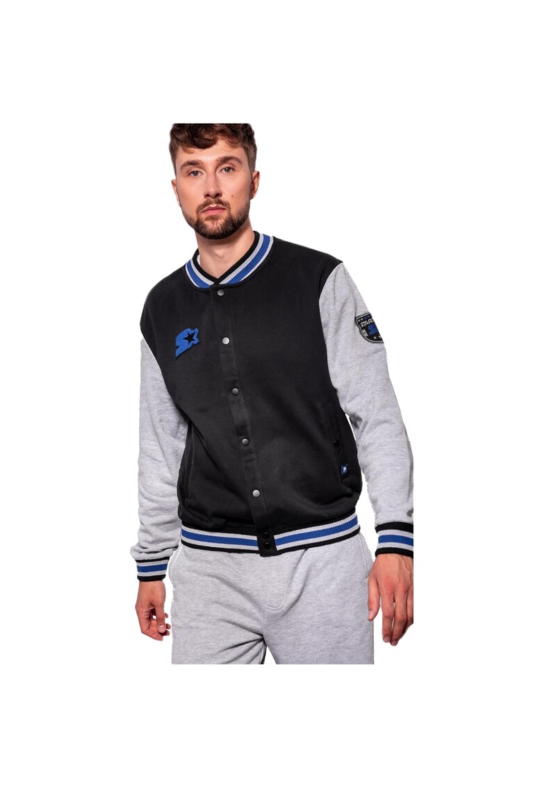 Hanorac - Man College Blouse SUG-020-BD-200 - Negru - Negru