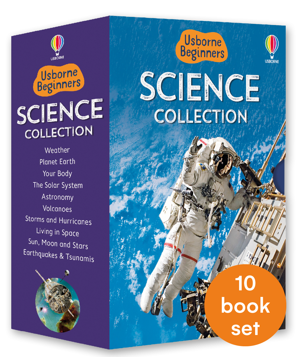 Beginners Science Boxset Usborne - Set 10 carti in limba engleza