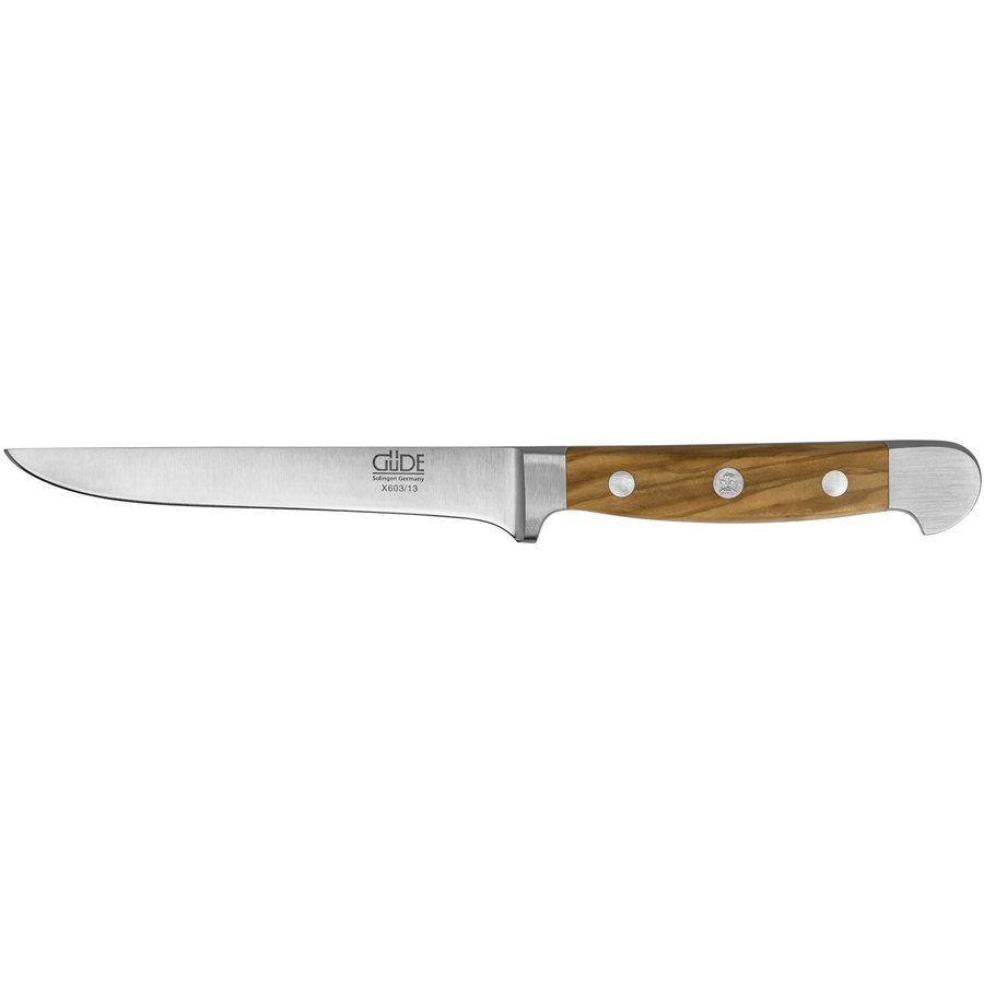 Oferte la Cutit Alpha Boning 13cm Olive Wood