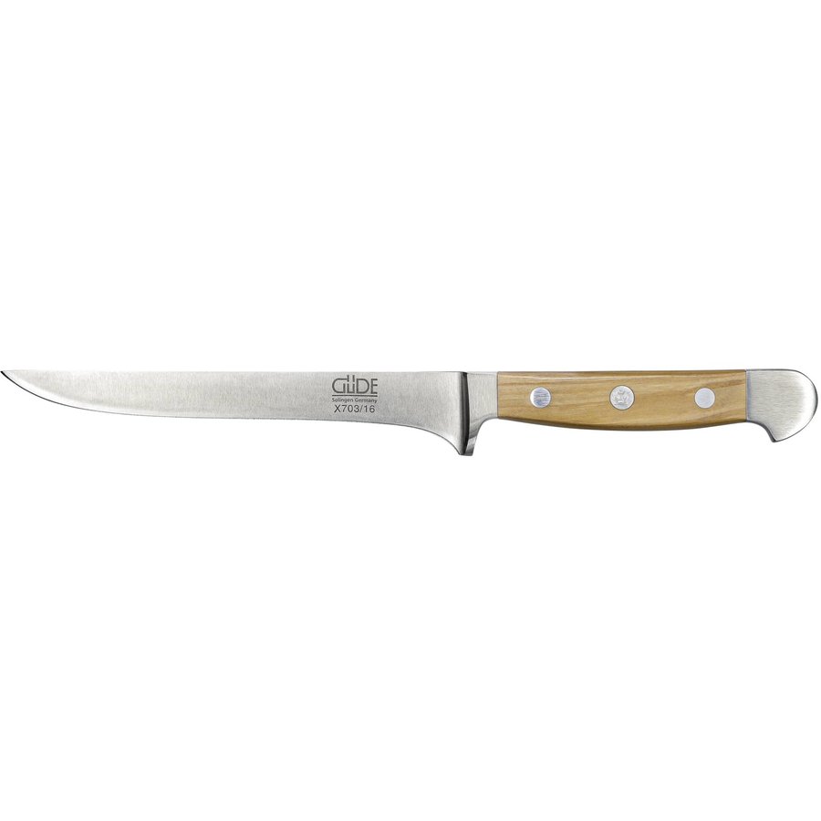 Oferte la Cutit Alpha Boning 16cm Olive Wood