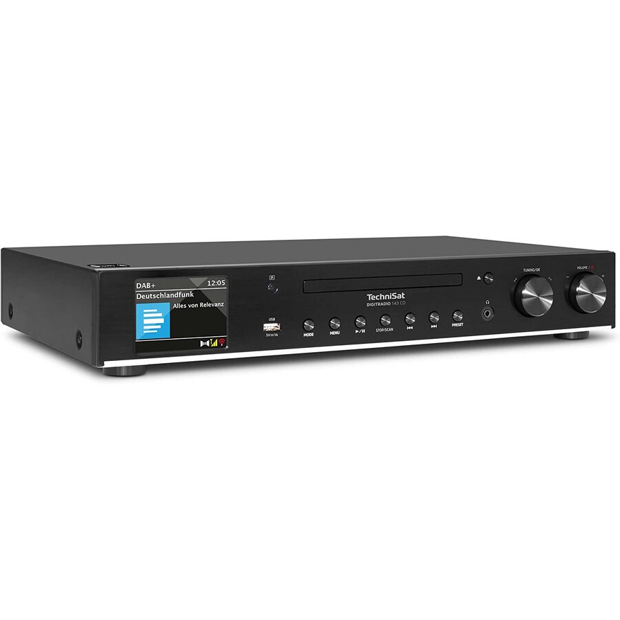 Oferte la Sistem DIGITRADIO 143 CD (v3), internet radio (black, WLAN, Bluetooth, USB)