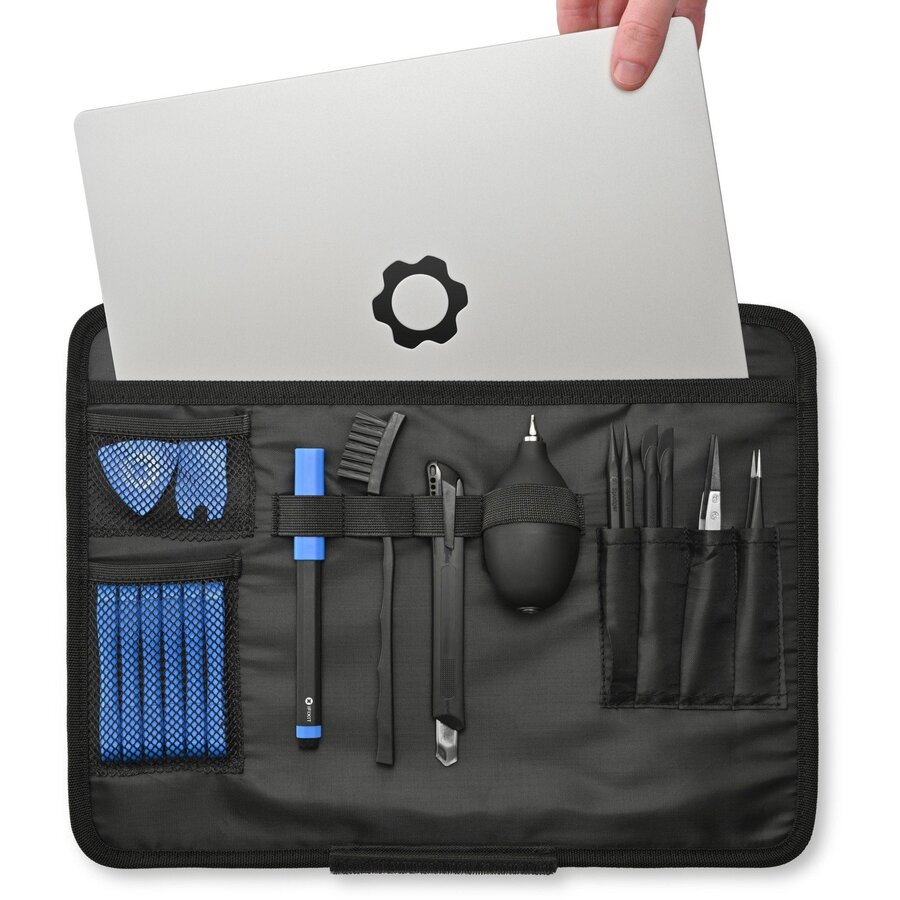 Oferte la Surubelnita Repair Business Toolkit 143 Piece Tool Set (Black/Blue, for Electronics Repairs)