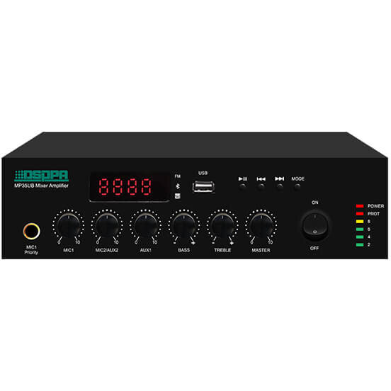 Oferte la Amplificator cu Mixer MP120UB  120W pe 100V Cu USB FM & Bluetooth