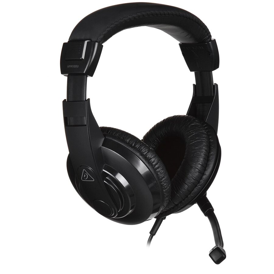 Casti HPM1100 USB Microfon Negru