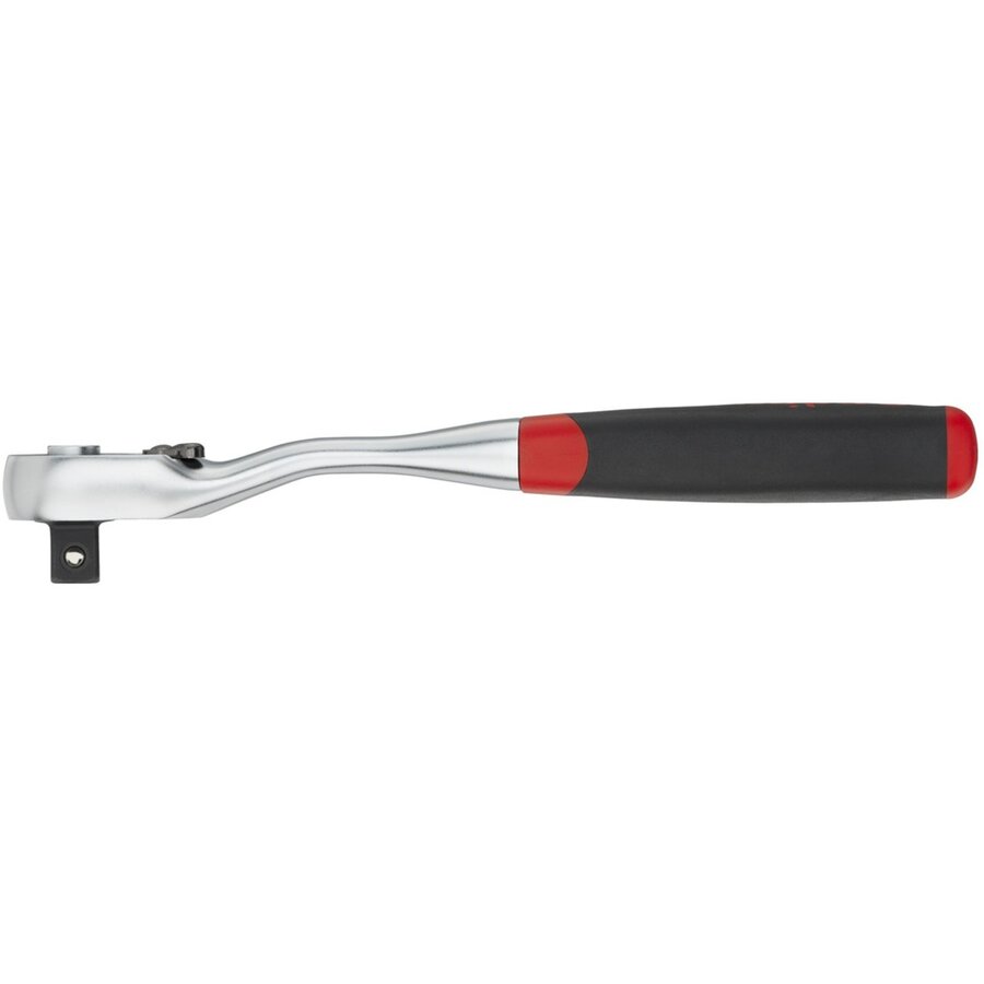 Oferte la reversible ratchet 1/2, push button and ball lock (black/red)