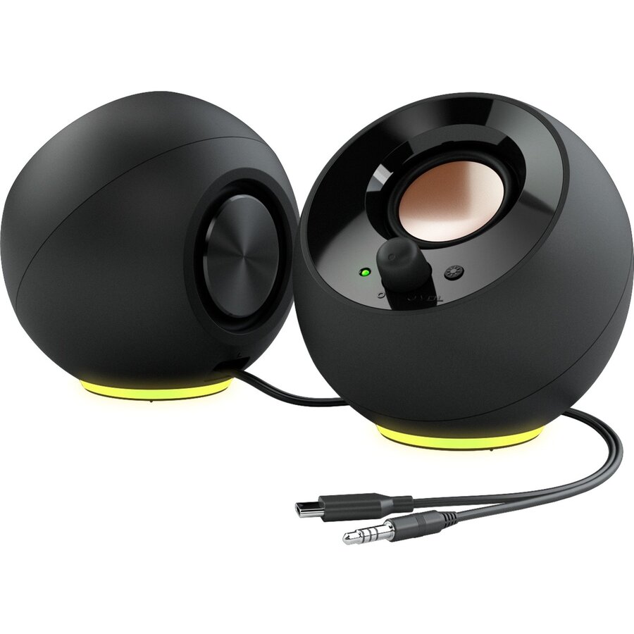 Oferte la Creative Pebble SE, PC speakers (black, Bluetooth 5.3, USB-C, jack, RGB)