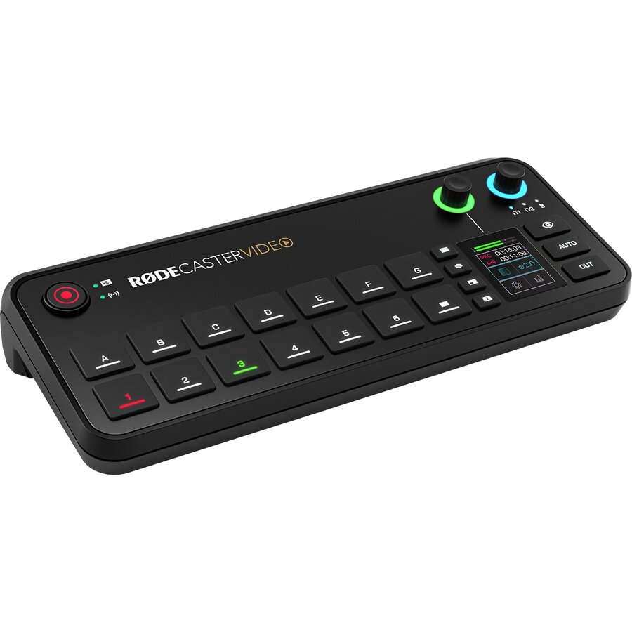 Oferte la Rode Microphones RODECaster VIDEO, mixer (black, USB-C, Bluetooth 5.3, WLAN, HDMI)
