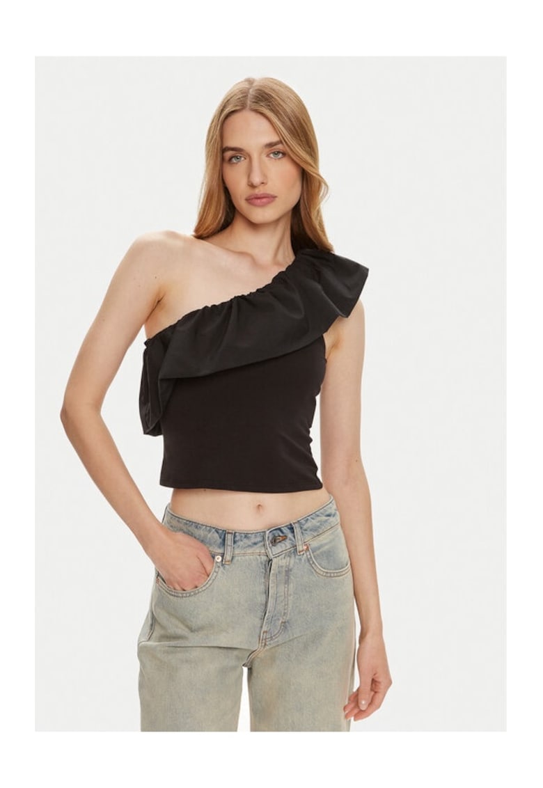 Tricou dama - Jack & Jones - 618605 - Negru - Bumbac