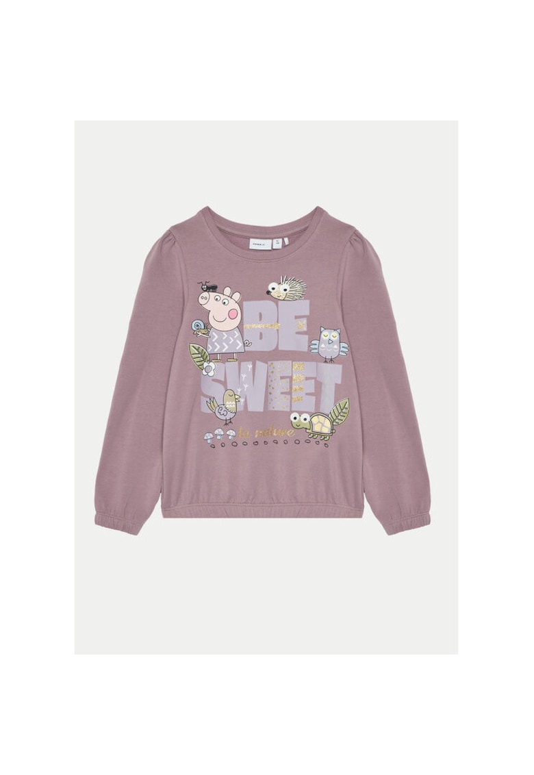 Pijama fete - 304718526 - Bumbac - Violet - Violet