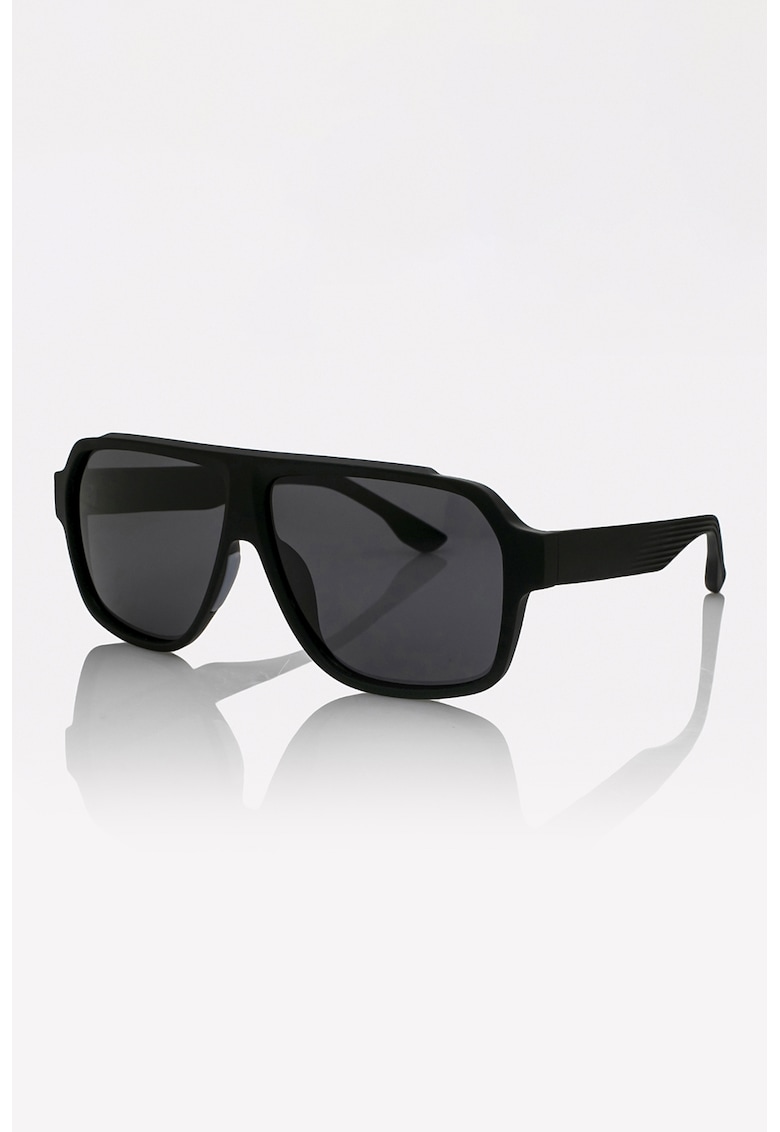 Oferte la Ochelari de soare supradimensionati cu lentile polarizate - Negru