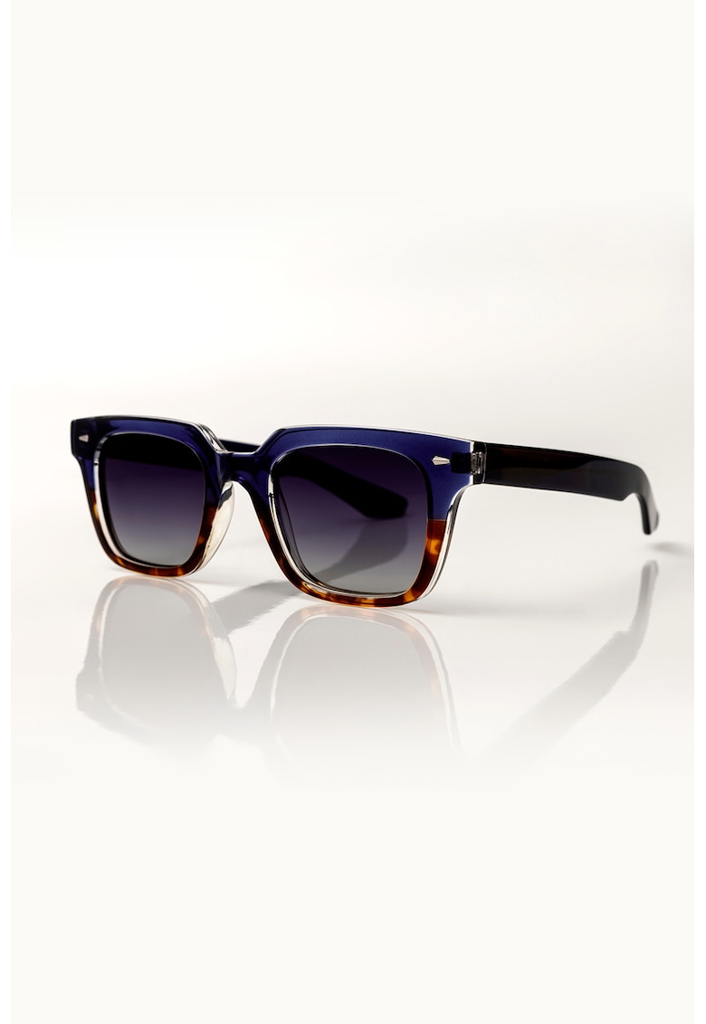 Oferte la Ochelari de soare patrati polarizati - Negru/Maro/Albastru