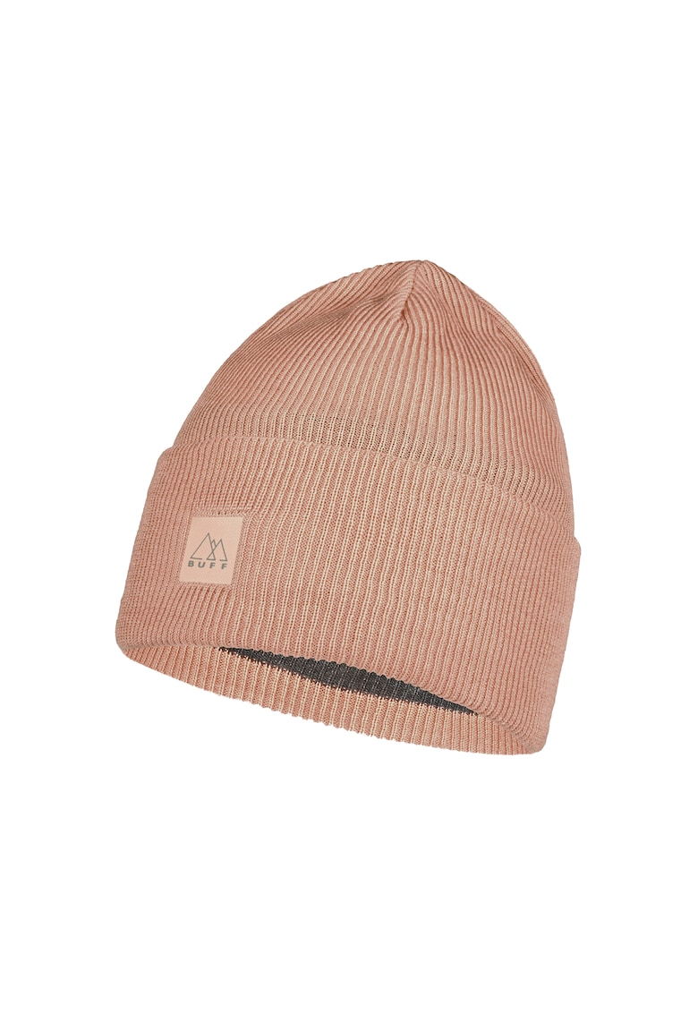 Oferte la Caciula Tricotata Crossknit model Solid Pale Pink pentru Adulti - Roz