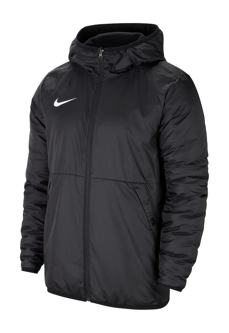 Geaca cu gluga Therma Repel Park20 - Negru Tipar