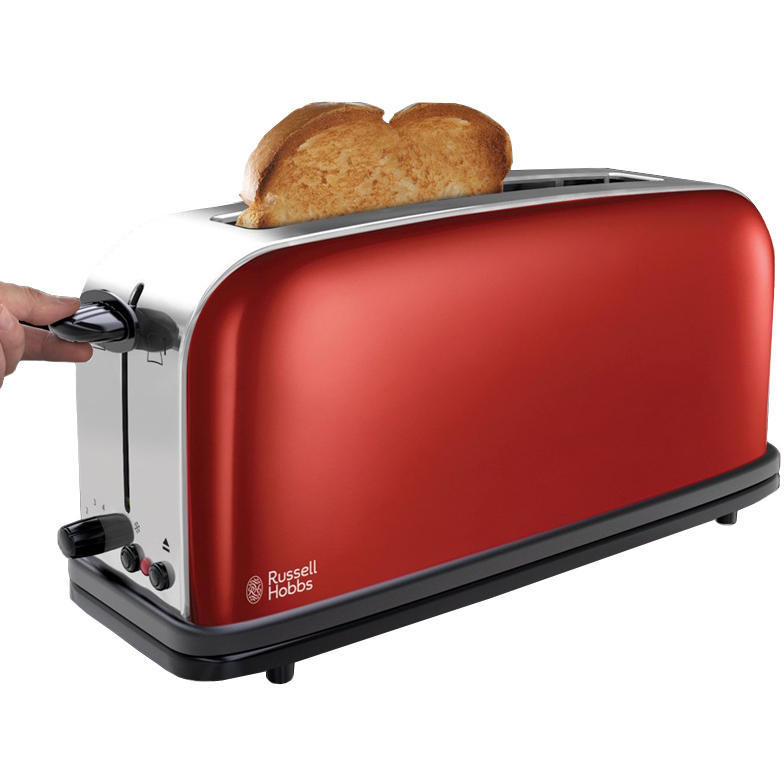 Oferte la Prajitor de paine cu fanta lunga Russel Hobbs 21391-56 Colours Flame Red
