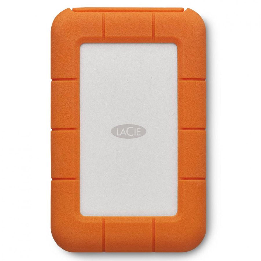 Oferte la HDD Extern LaCie Rugged Secure, 2TB, USB 3.0, Rezistent la socuri (Portocaliu)