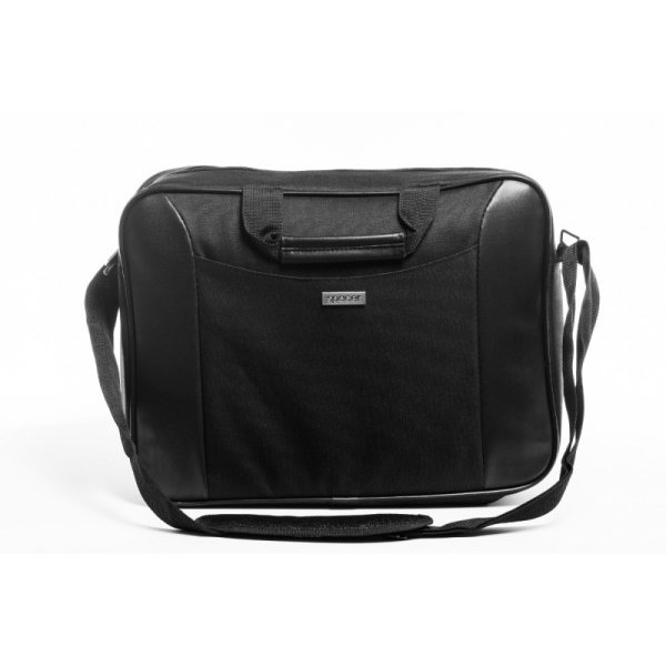 Geanta 15.4 inch Dots, nylon, Negru - Eleganta si Protectie pentru Laptopul Tau