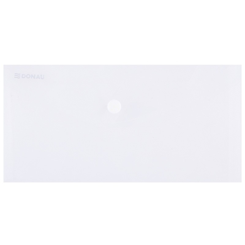 Oferte la Mapa PP protectie documente DL landscape, inchidere cu capsa, 10/set, DONAU - transparent