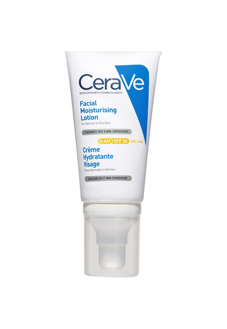 Oferte la Crema hidratanta de fata  cu SPF pentru ten normal si uscat - 52 ml - SPF 50