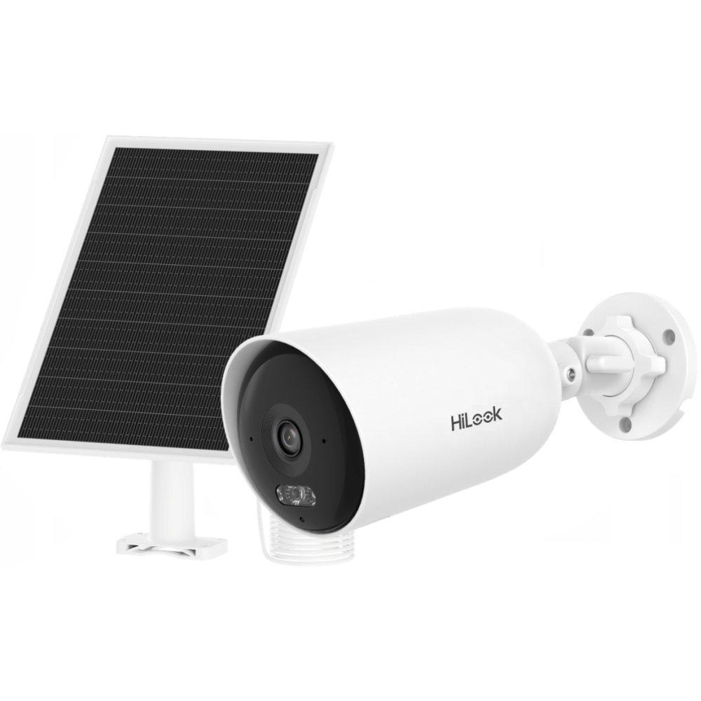Oferte la Camera Supraveghere cu Panou Solar, slot SIM 4G, Hikvision HiLook IPC-CFS04/4G-SIM, 4MP, baterie 9000 mAh, iluminare 30m, IP66