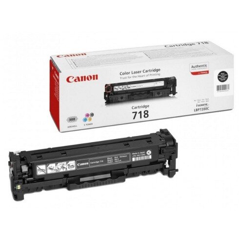 Oferte la Canon Toner 718 Black
