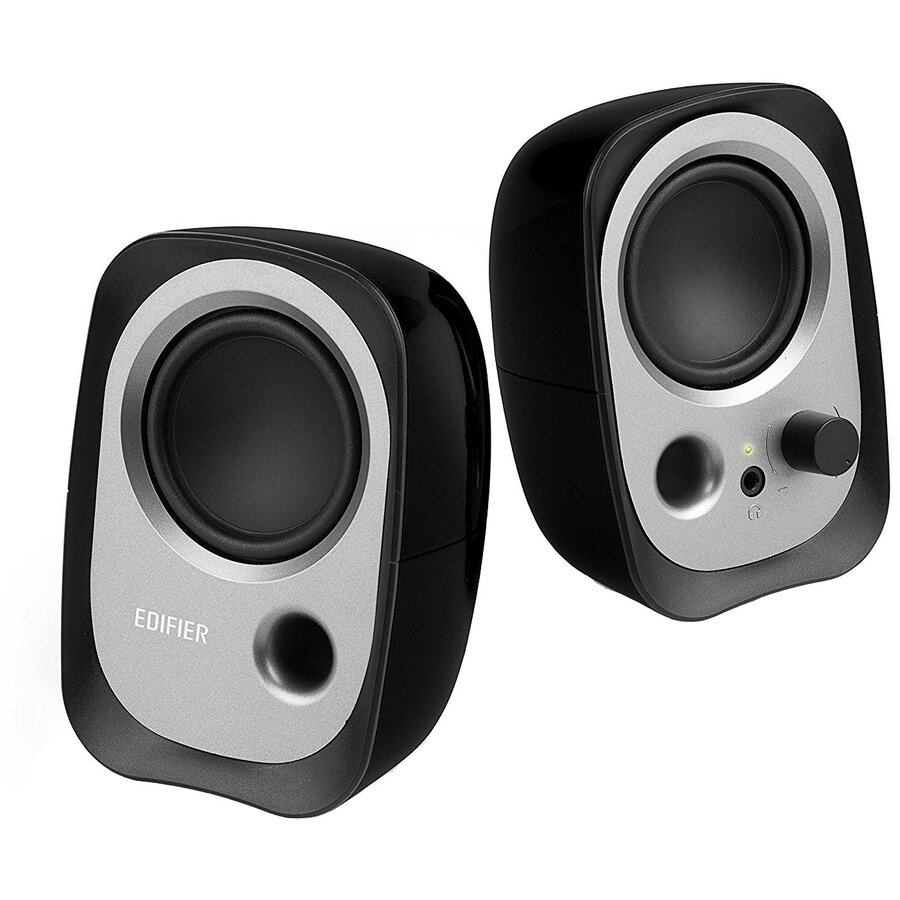 Oferte la BOXE EDIFIER 2.0, RMS:   4W (2 x 2W), bass reflex port, USB power, black, R12U 
