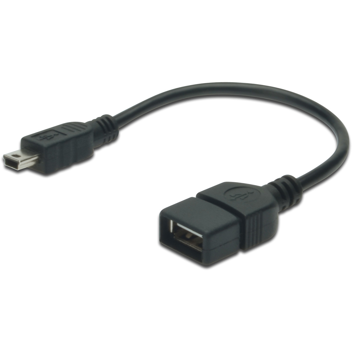 Oferte la Cablu USB OTG, Mini USB-B Tata la USB-A Mama, 0.2m
