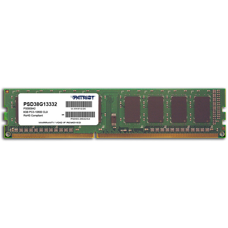 Oferte la Memorie Patriot Signature 8GB DDR3 1333 MHz CL9