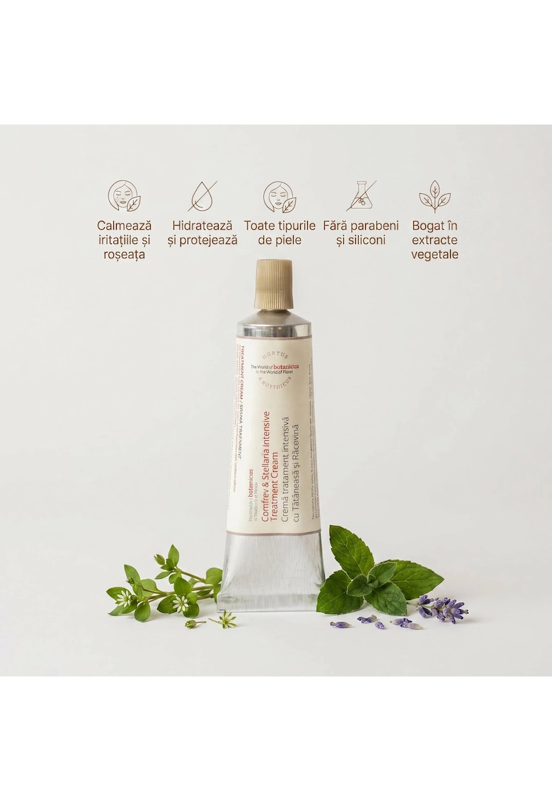 Oferte la Crema tratament naturala cu Tataneasa si Racovina -  50g - fara parabeni si siliconi - pentru toate tipurile de piele - extractele naturale ajuta la refacerea celulara si calmarea iritatiilor